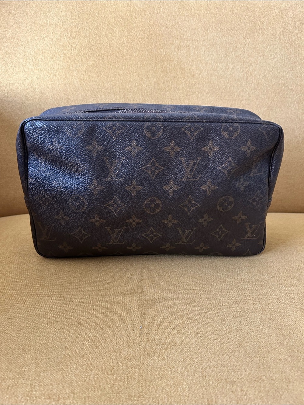 Louis Vuitton Trousse Monogram Canvas Toiletry Bag  (Project)